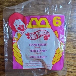 Vintage Hot Wheels Flame Series Party Favor Vehicle - 1995